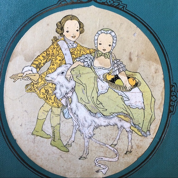 Rare First Edition 1925 Nursery Friends France hardcover coffee table children’s - Picture 7 of 10